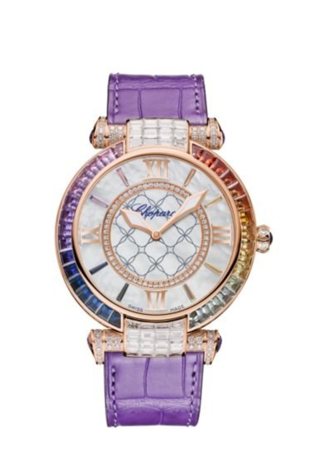 أفخم ساعات يد نسائية مزينة بالياقوت الملون حول الميناء 2021