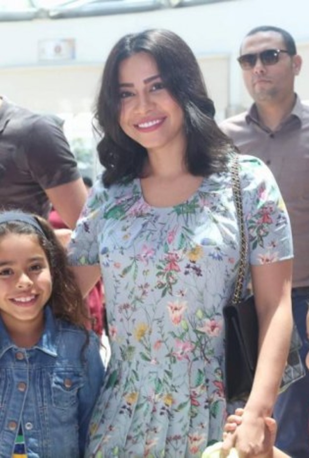 شيرين عبد الوهاب وبناتها 