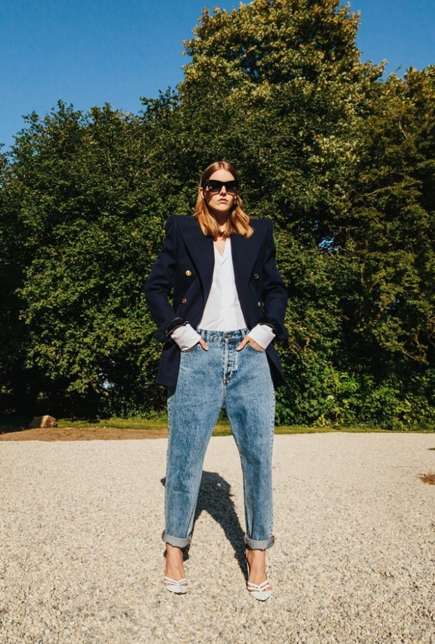 بليزر اوفر سايز من Balmain 