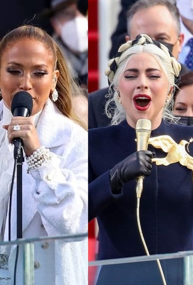 ليدي جاجا وجينيفر لوبيز