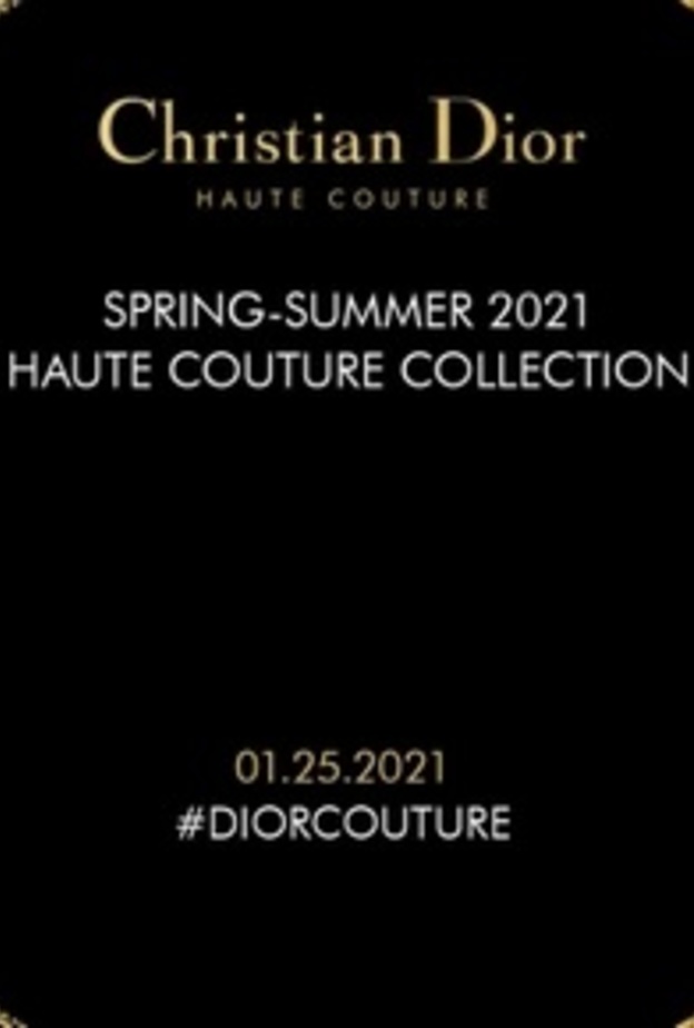 بث مباشر- عرض أزياء مجموعة DIOR للهوت كوتور لربيع وصيف 2021