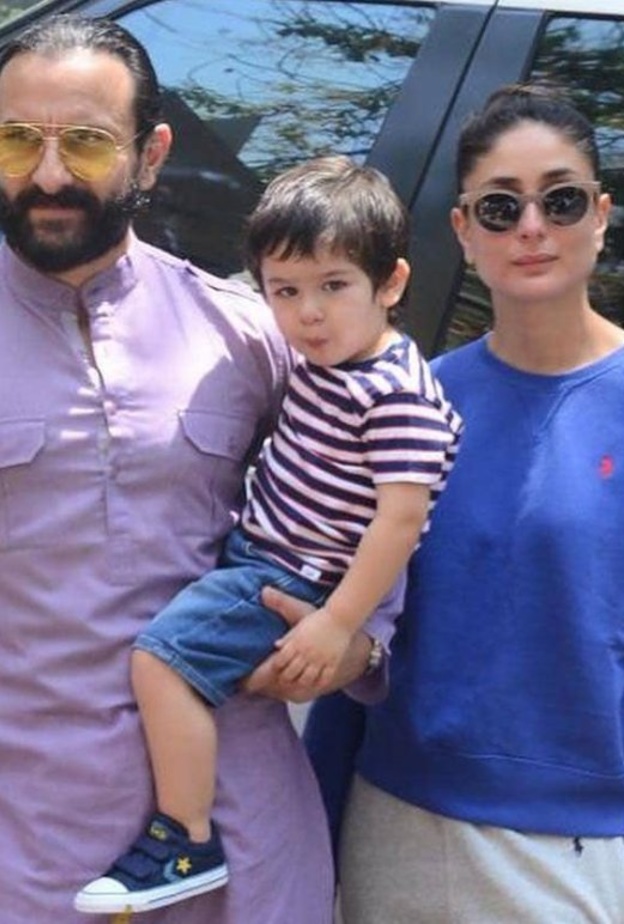 سيف علي خان ينفعل على المصورين بسبب محاولتهم التقاط صوره بصحبة ابنه تيمور