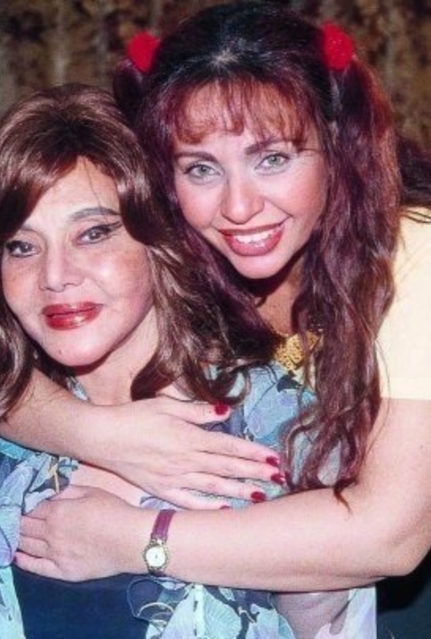 ماجدة وابنتها