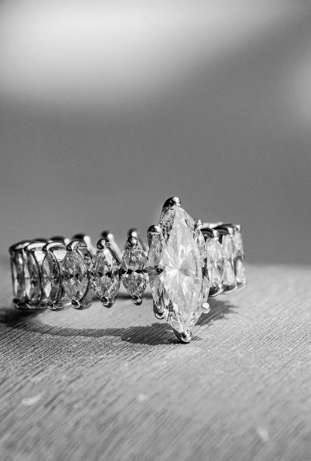  خواتم زفاف للعروس من تصميم حمدة عبد الله