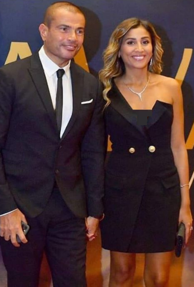 عمرو دياب ودينا الشربيني