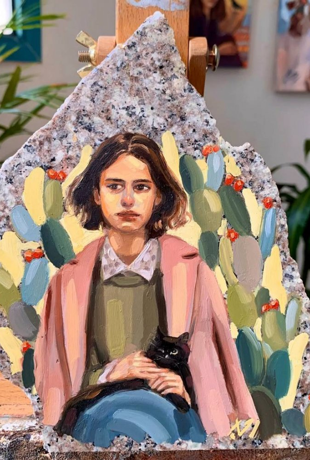  من اعمال الفنانة رحاب خالد زكري