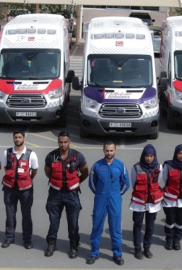  إسعاف دبي تعامل مع 51 ألف حالة في 2020