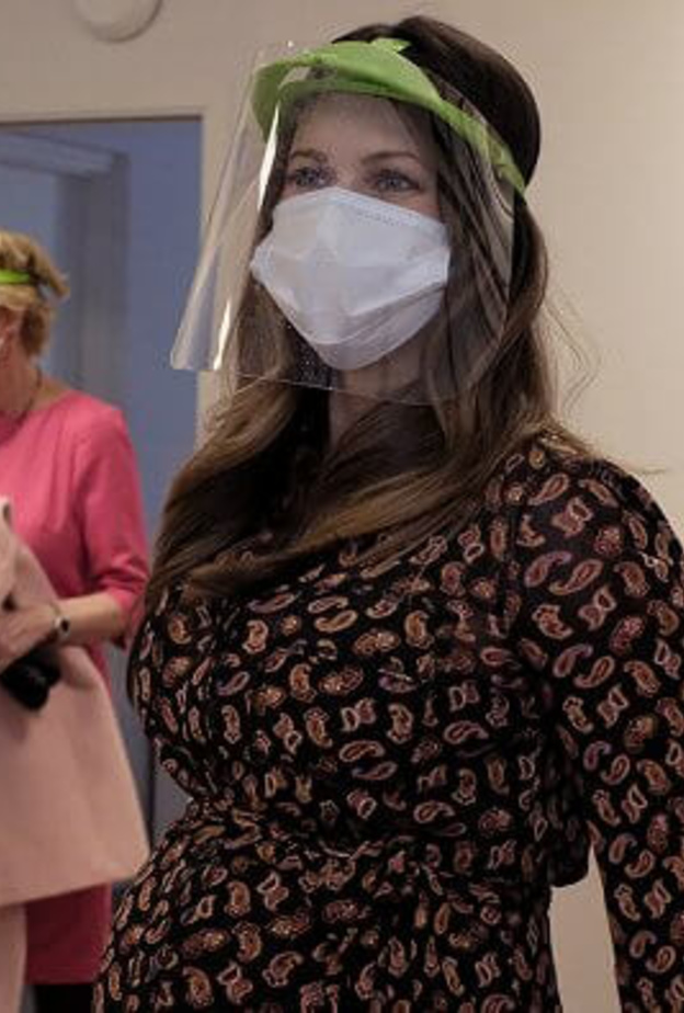  قامت الأميرة صوفيا بزيارة عيادة Mandometer Clinic لاضطرابات الشهية