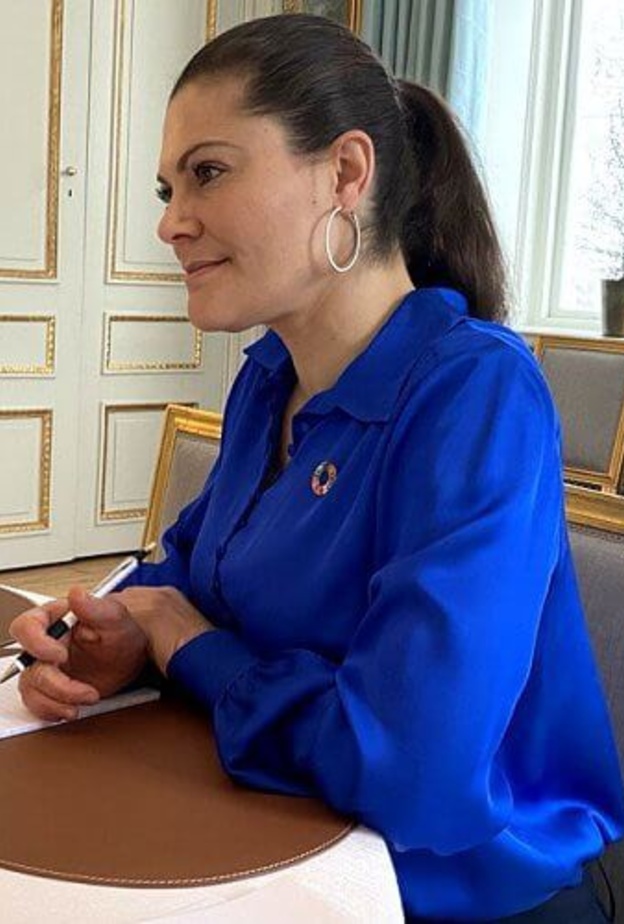 نشاط متواصل للأميرة فيكتوريا عبر الإنترنت