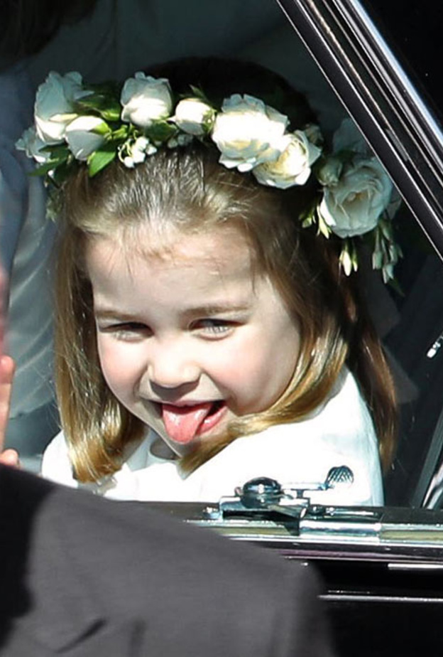  عندما أخرجت الأميرة شارلوت Princess Charlotte لسانها