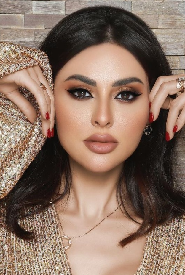 احدث رسمات مكياج خليجي مستوحى من مريم حسين