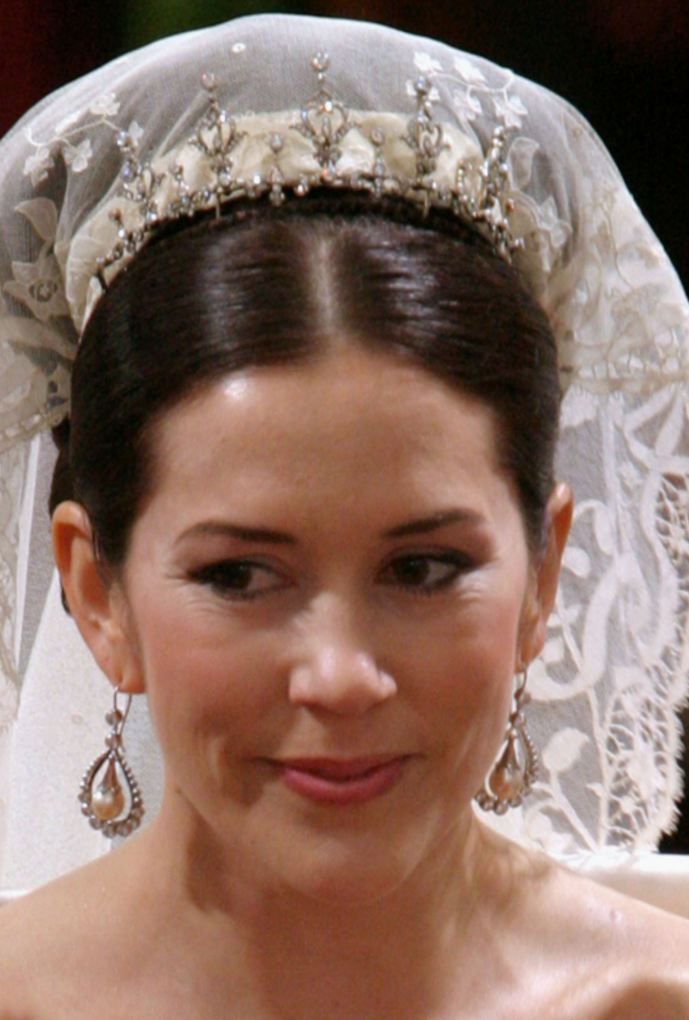 تاج زفاف الأميرة ماري Princess Mary of Denmark's Wedding Tiara