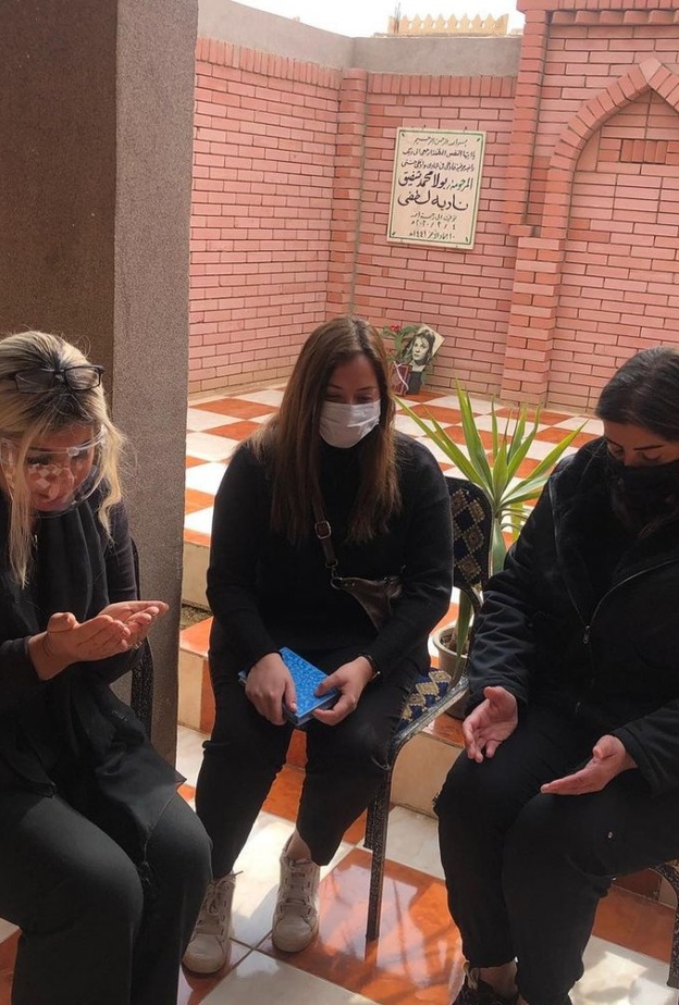 الذكرى الاولى لوفاة نادية لطفي 2021