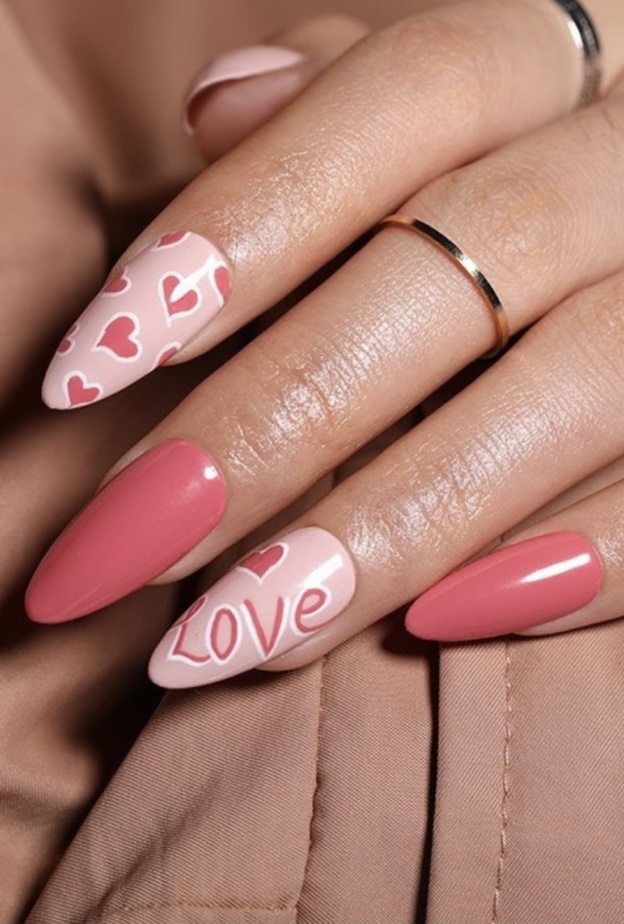  أجمل رسومات الأظافر ليوم الحب 2021