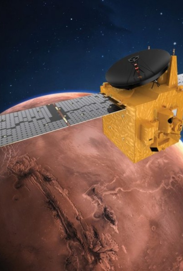 3 ساعات على دخول مسبار الأمل إلى مدار الكوكب الأحمر