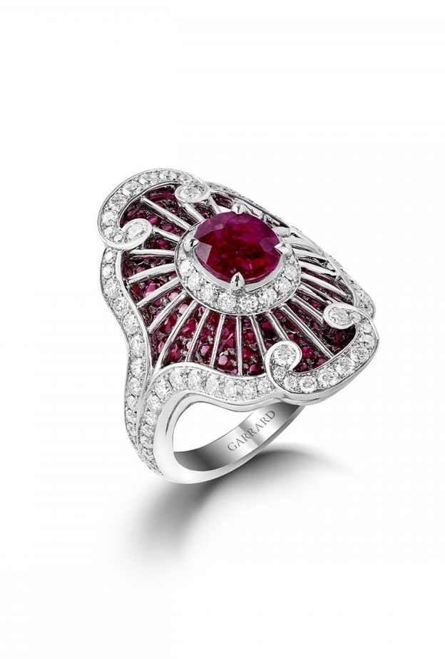  مجوهرات ياقوت احمر للعروس من دار Garrard