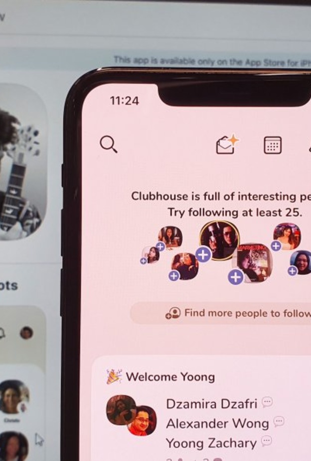 يعتمد تطبيق Clubhouse على نظام الدعوات