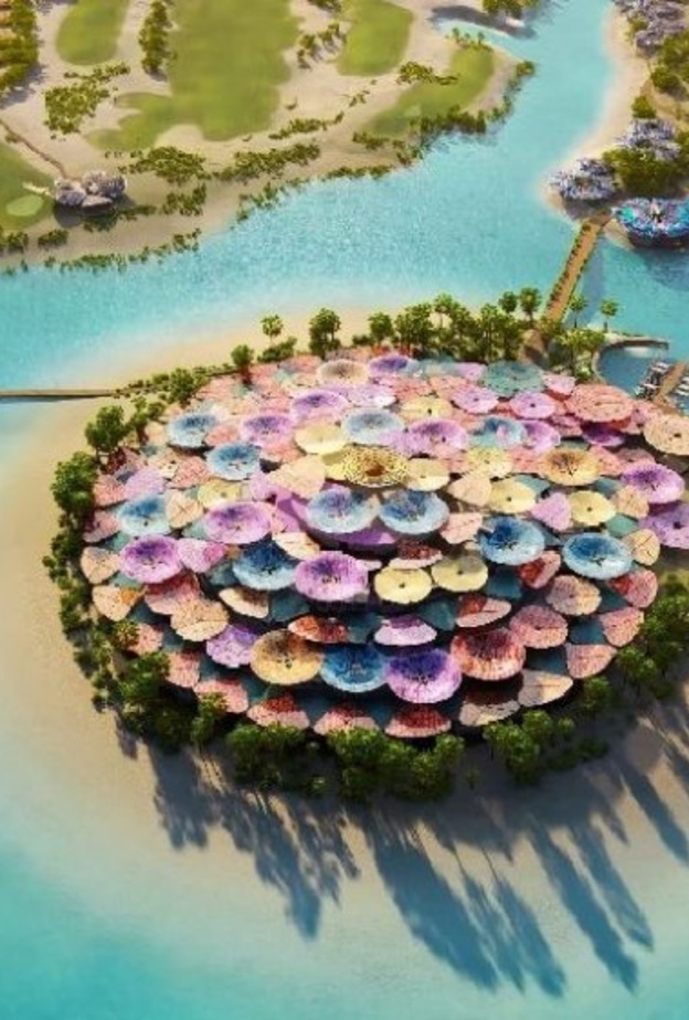 تعرفوا على الرؤية التصميمية كورال بلوم التي أطلقها ولي العهد