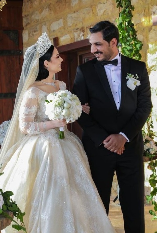 ديانا كرزون وزوجها 