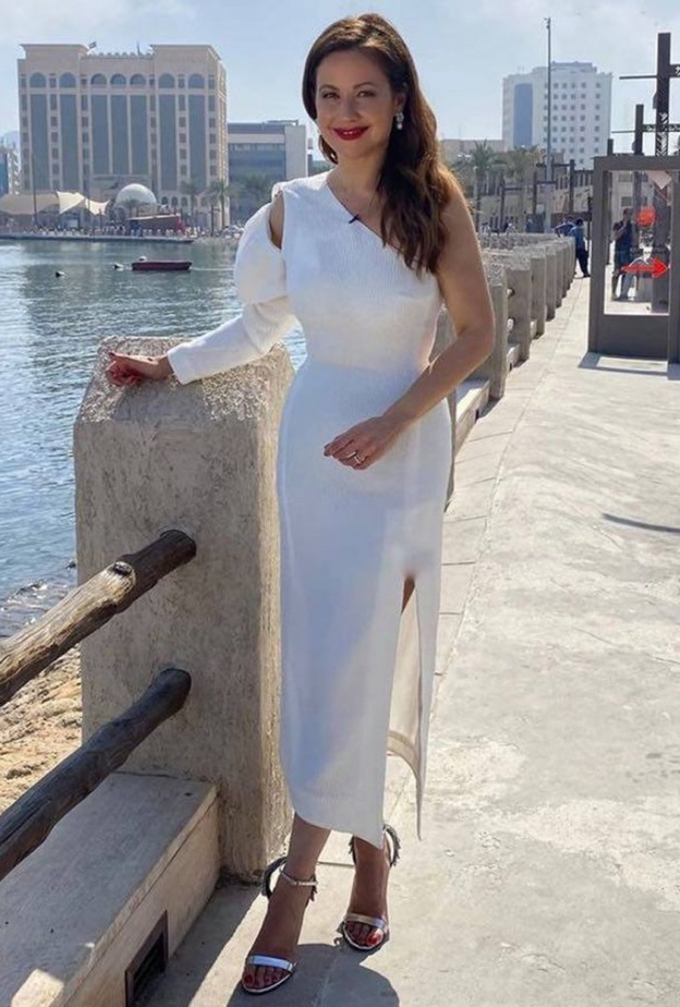 اطلالات ريا ابي راشد الاخيرة أنيقة بفساتين السهرة