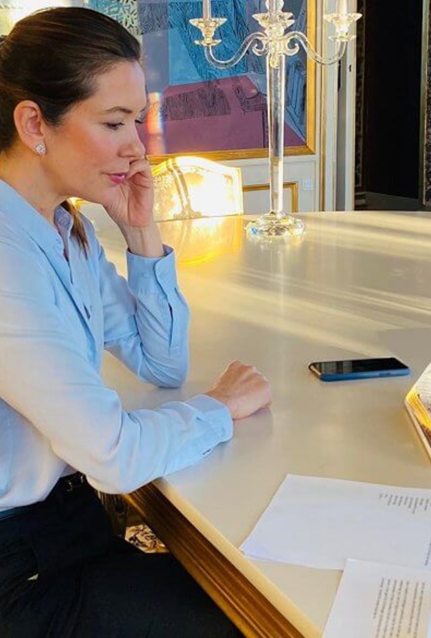 الأميرة ماري تستضيف لقاء عبر الإنترنت مع لجنة الشباب في مؤسسة ماري الخيرية