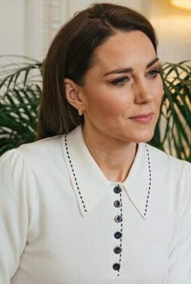 كيت ميدلتون تقابل فتاة صغيرة بزي أميرة 