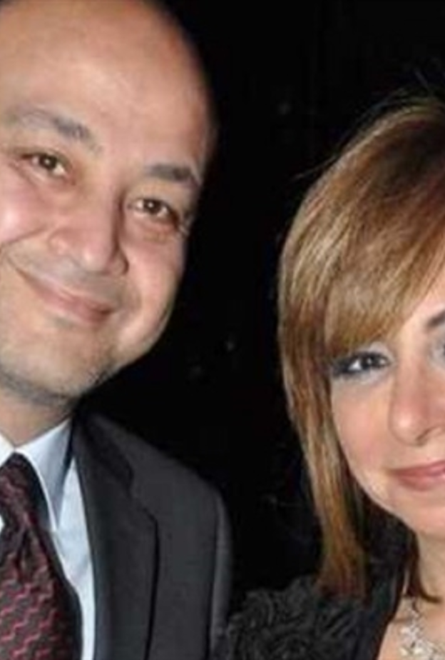 عمرو أديب ولميس الحديدي