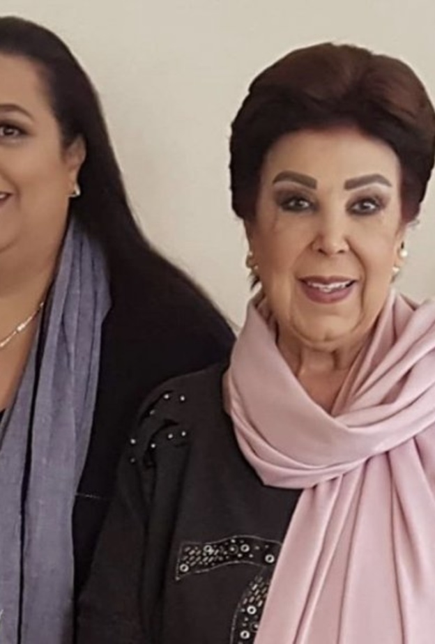 رجاء الجداوي وابنتها