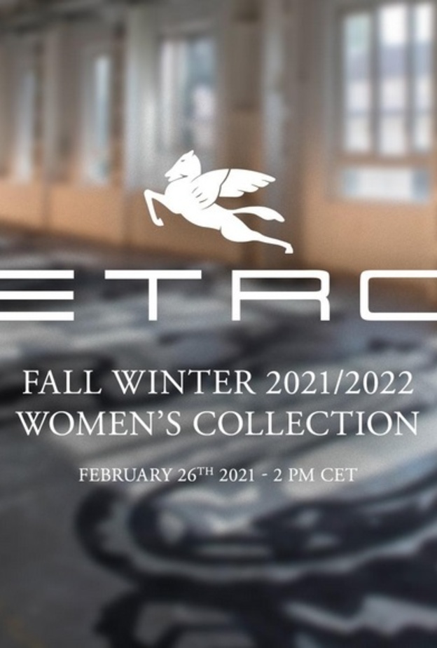 بث مباشر لعرض أزياء ETRO لخريف شتاء 2022/2021