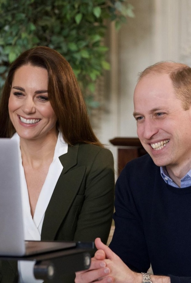 أحدث مقابلات دوق ودوقة كامبريدج كيت ميدلتون والأمير ويليام عبر الانترنت