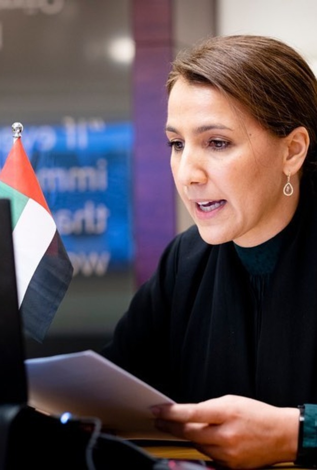 معالي مريم بنت محمد سعيد حارب المهيري وزيرة دولة للأمن الغذائي والمائي