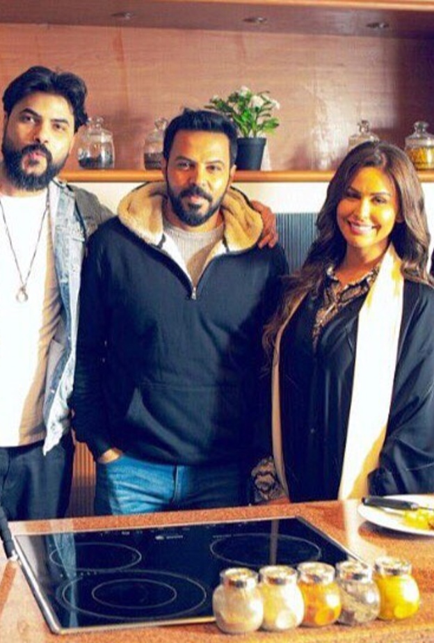 ابطال مسلسل "اختراق 2"