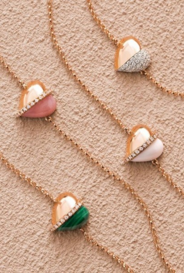 اجمل اشكال قطع مجوهرات للعروس مستوحاة من شمسة العبار