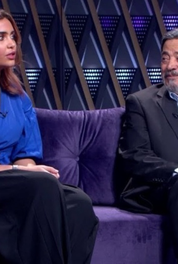 يوسف شعبان وابنته