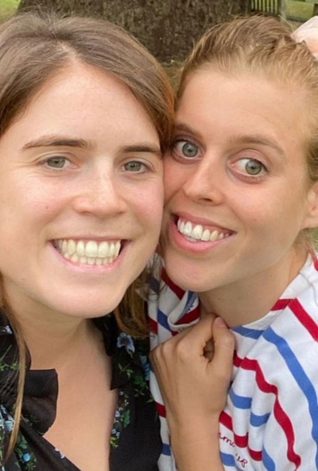 الأميرة يوجين وشقيقتها