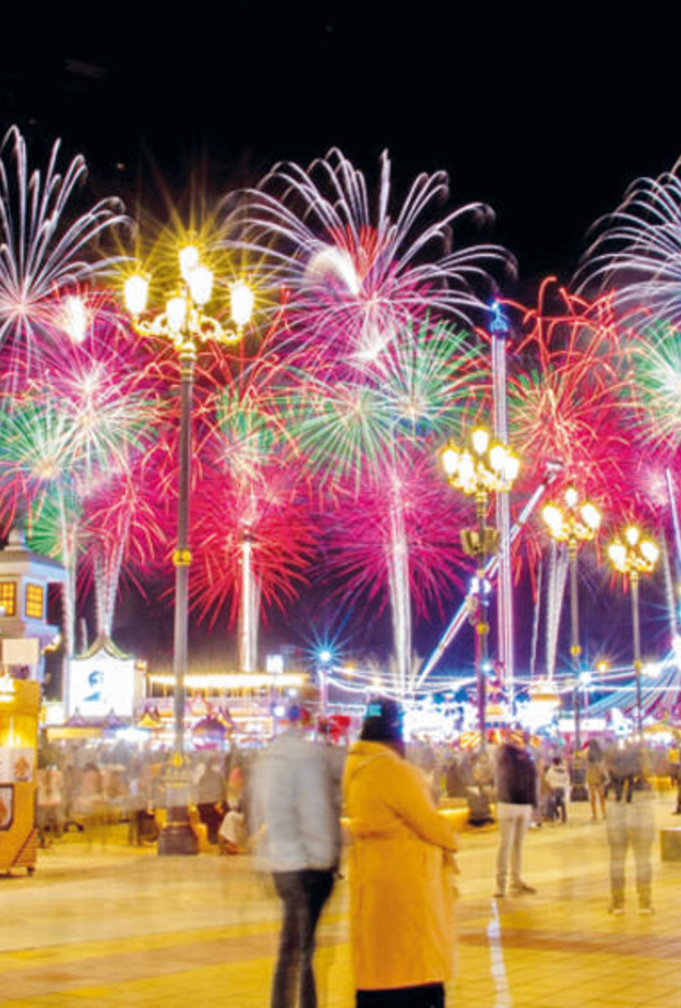  القرية العالمية تحقق رقما قياسيا جديدا