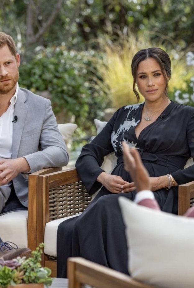 ميغان ماركل والأمير هاري في مقابلة أوبرا وينفري التي عرضت الأمس بتوقيت الولايات المتحدة