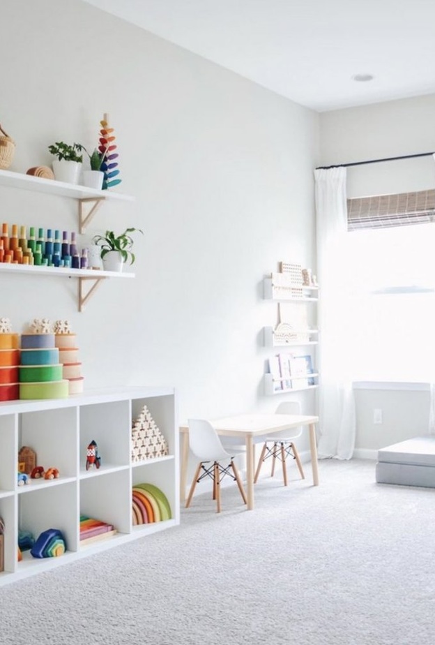 ديكور غرفة نوم أطفال مريحة ومرتبة