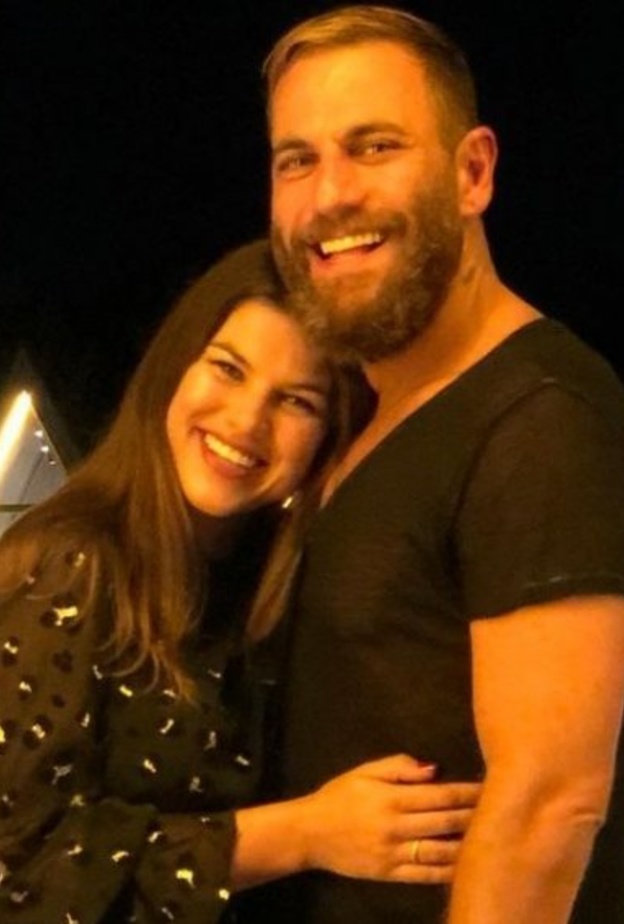 نيقولا معوض وزوجته