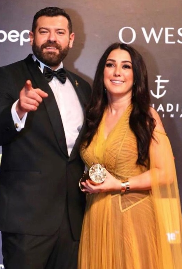 كندة علوش وعمرو يوسف 