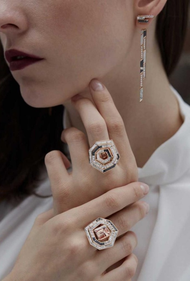 خاتم وأقراط Dusk Halo من توماس دونوسيك Tomasz Donocik