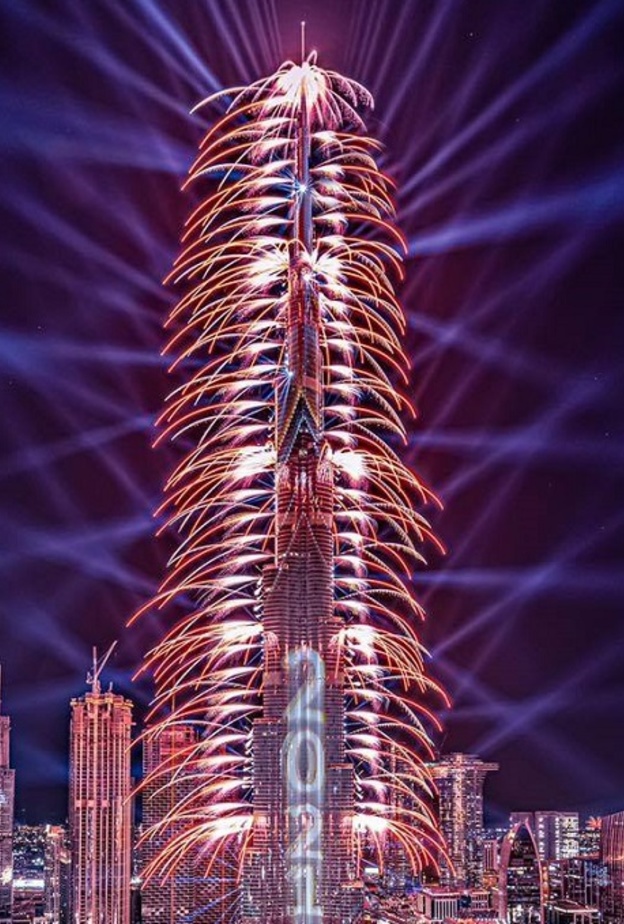 برج خليفة بعدّ من أكثر المعالم الصديقة للبيئة والاقتصادية لناحية الإضاءة