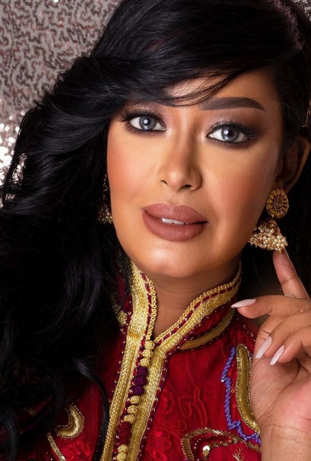 مكياج جذاب من منيرة محمد للبشرة السمراء