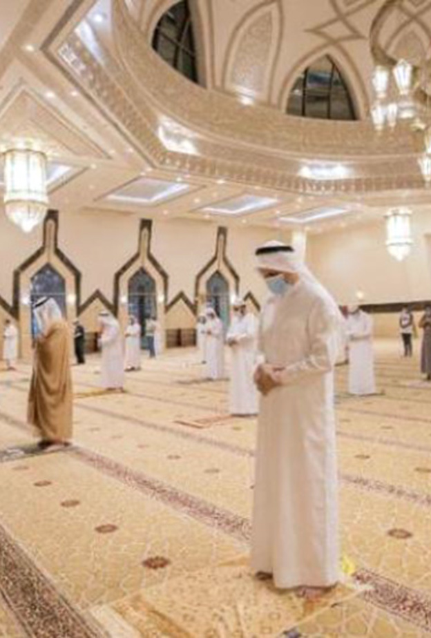  إقامة صلاة التراويح وفقا للضوابط الاحترازية