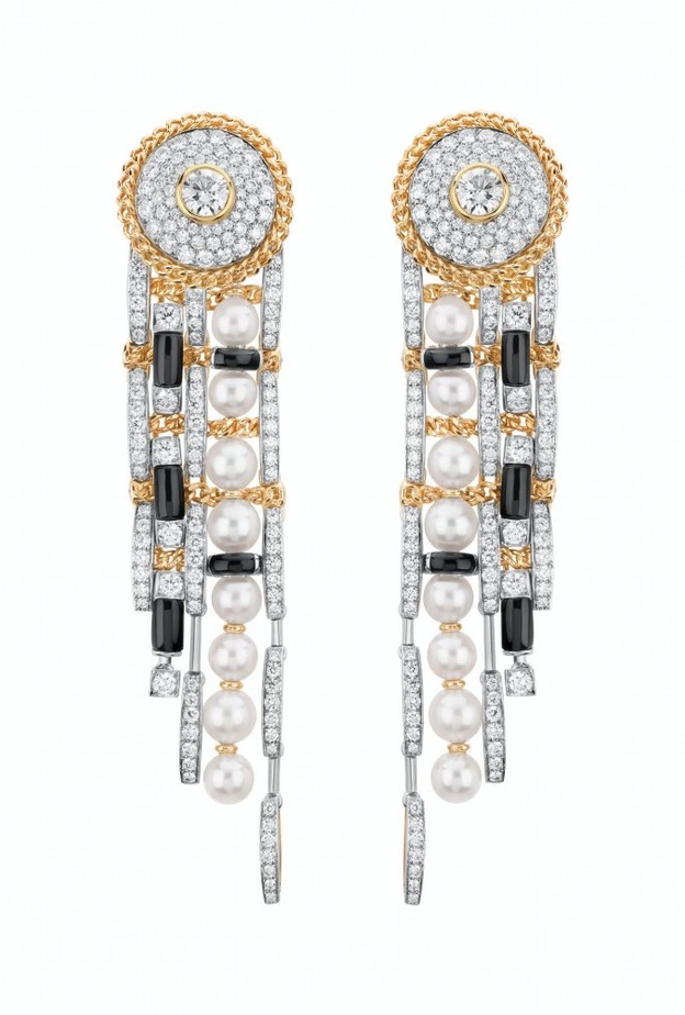  أقراط Tweed Contraste من شانيل Chanel