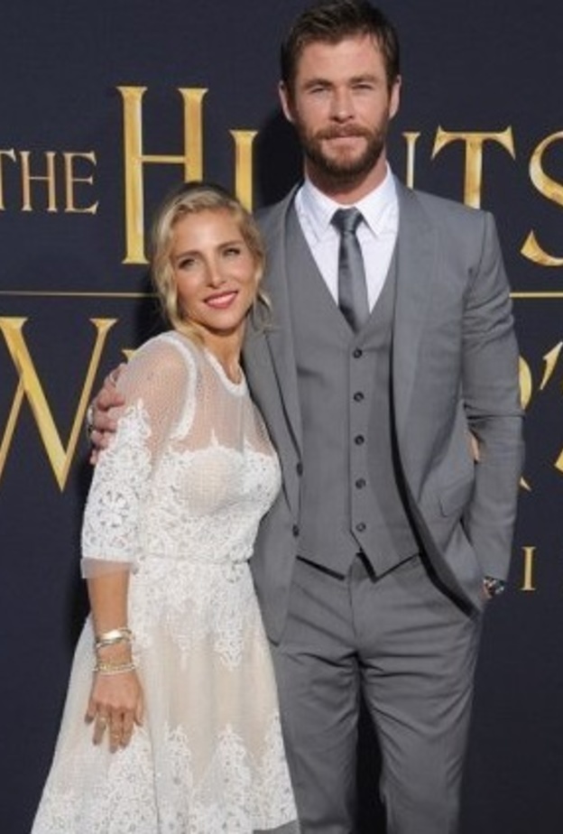 كريس هيمسورث والسا باتاكي