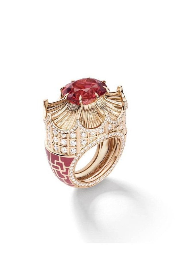خاتم تشيان لونغ Qianlong ring من شوميه Chaumet