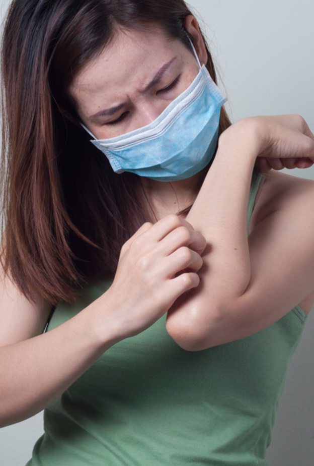 أنواع الطفح الجلدي المرتبط بكورونا