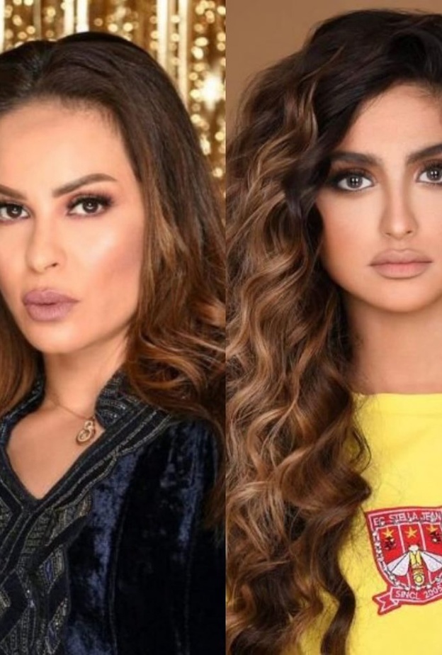 ازمة منى السابر وحلا الترك