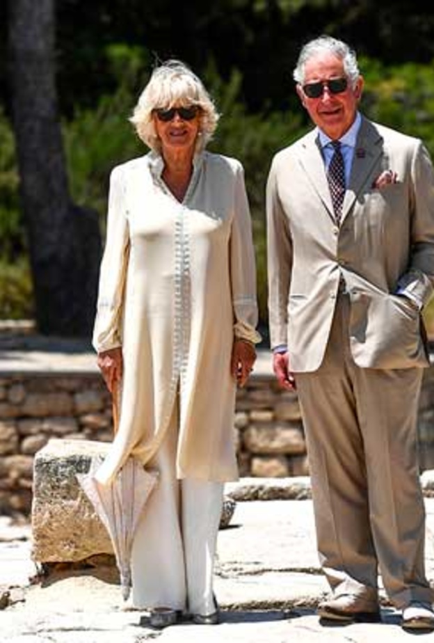 في أول جولة خارجية لهما هذا العام.. الأمير تشارلز وكاميلا باركر في زيارة إلى اليونان